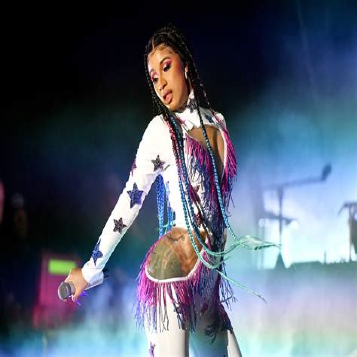 Cardi B Jokes She Bought Breast Implants to 'Float'