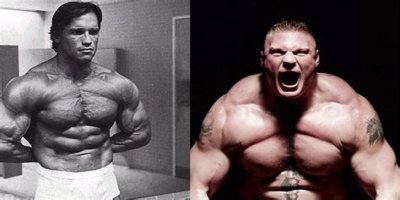 Compared: ‘Beast’ Brock Lesnar’s 55-Inch Chest Is No Match for Bodybuilding
Legend Arnold Schwarzenegger