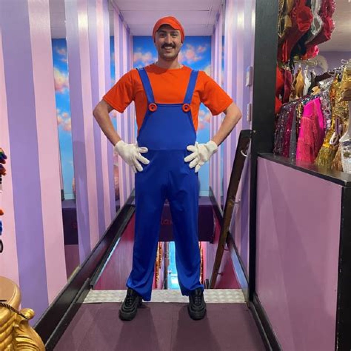 Hire Mario for a Corporate Event or Performance Booking.