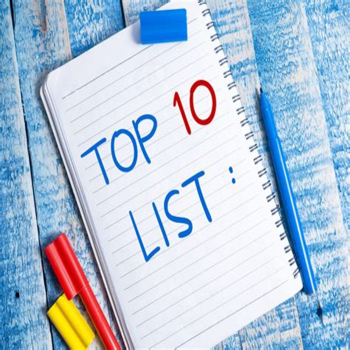 Top 10 List With Pictures